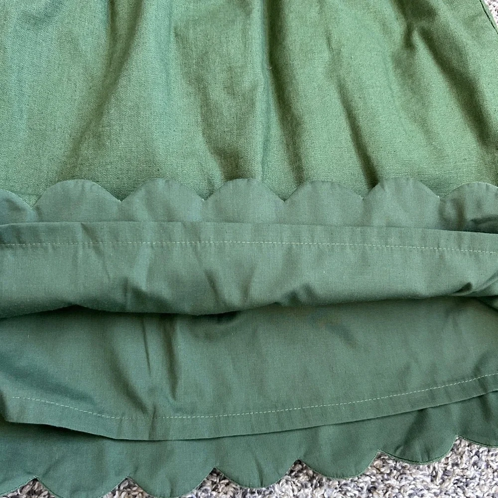 Re-Imagined by J. Crew Linen/Cotton Blend Skirt Like New Size 10 - Picture 6 of 8
